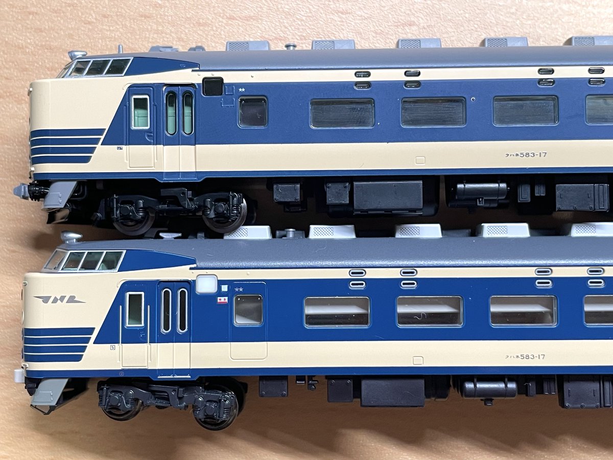 583系KATO 日本海51号 9両編成青森運転所 KATO583系 日本海51号 9両