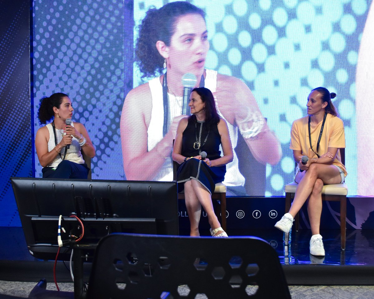 fsitraining_'s tweet photo. Very grateful for having yesterday together Cristina Fink Eva Espejo and @PamTajonar at the V FSI Conference
We are devoted to showcasing outstanding women in the football world and top-notch professionals.
Huge shoutout to Pamela, Cristina, and Eva!
#fsiconference https://t.co/FJNrT4Zgxi