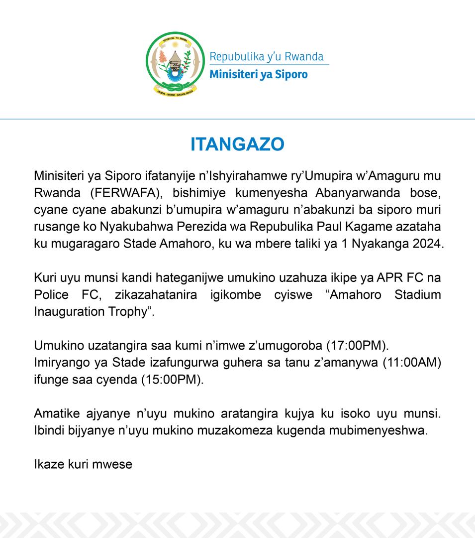 Muzaze tujye kwishima