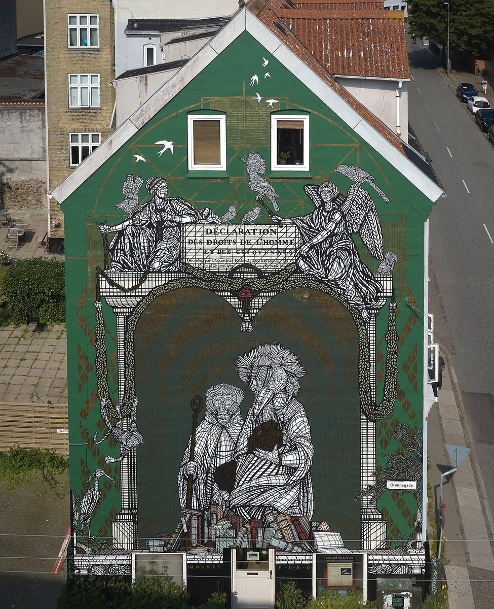MolinaStreetArt's tweet photo. Art by French MonkeyBird for 17Walls in Aarhus, Denmark (2024) #monkeybird #streetart #lamolinastreetart | photo by @birthevembye via artists https://t.co/hGJvsVcv2d https://t.co/ZofoIXdJvd