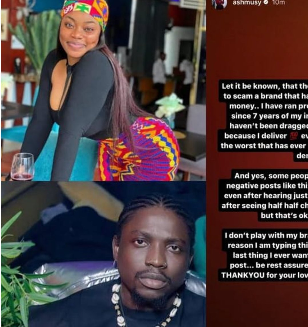 dekunleshola's tweet image. As Expected, #Ashmusy Reacts To Non-Refund N1million Accusation Made By #Verydarkman thegeniusmedia.com.ng/2024/06/29/as-… #Askolamide #Odanz #Davido #KarmaByWhally #Trump #Biden #Sharon #Baddo