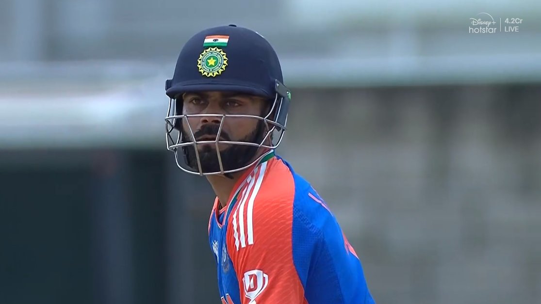 CricCrazyJohns's tweet photo. VIRAT KOHLI SPECIAL IN THE WORLD CUP FINAL. 👑 

- The man for big stages, lost 3 quick wickets and then King showed his class, What a player, he is born to play Knock-outs for India - 76 runs from 59 balls including 6 fours &amp; 2 sixes. 🇮🇳 https://t.co/WuaXOUBruX
