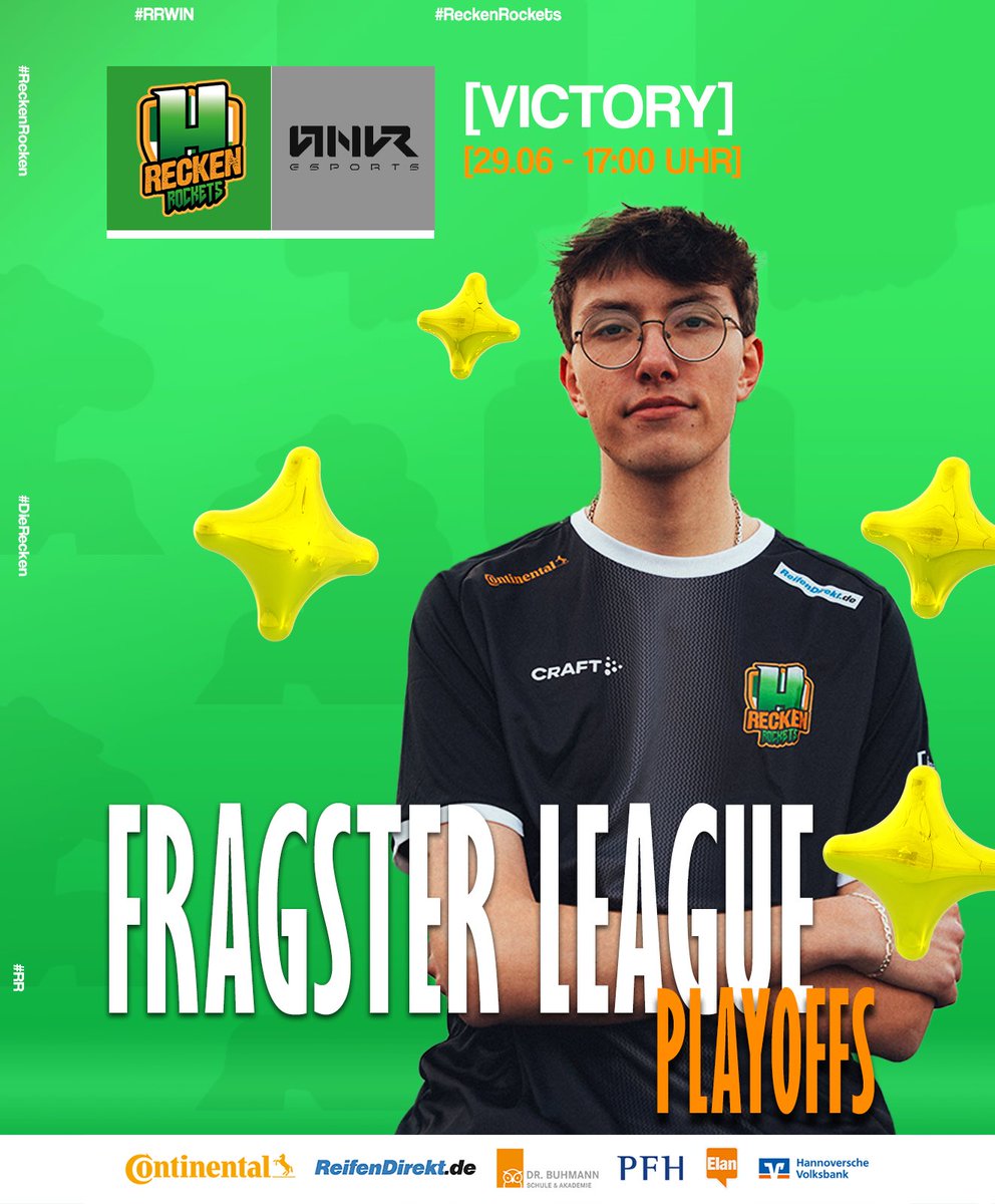reckenrockets_h's tweet photo. #WIN!
Hannover gehört uns 💚🧡
ggs an @HNVR_Esports!
#DieRecken https://t.co/aJw66jvmc0