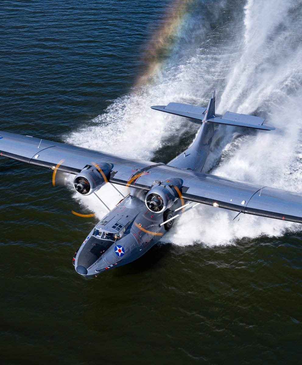 EAA's tweet image. Our cover model for the July/August 2024 edition of EAA’s #Warbirds magazine is the Consolidated #PBY Canso, an aircraft with big plans despite facing high waters.

Learn more about this #aircraft and get the latest aviation news on our website, available today.

📷 Scott Slocum
