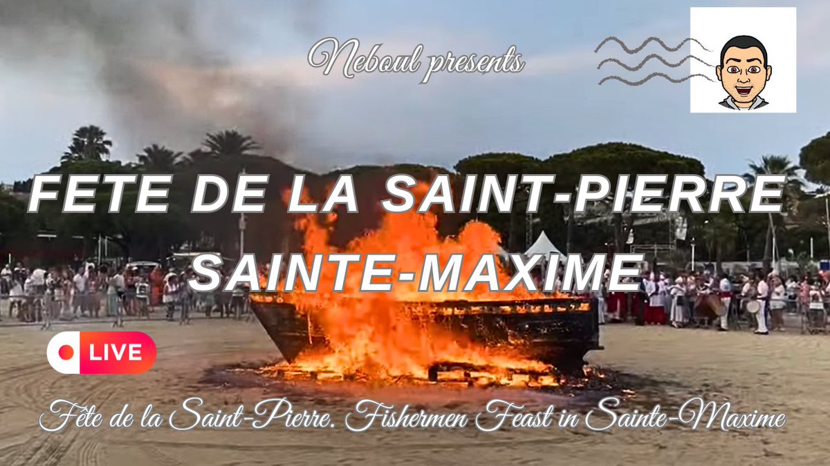 neboul's tweet photo. Fête de la Saint-Pierre 2024 in Sainte-Maxime https://t.co/sYKBrQYWP3 via @YouTube #fetedelasaintpierre #stpeterday #saintemaxime #southoffrance #France #frenchriviera https://t.co/dTUH8IhkLt