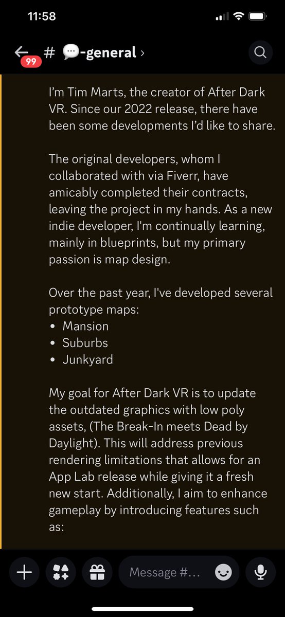 🪓🥽 After Dark VR tweet media