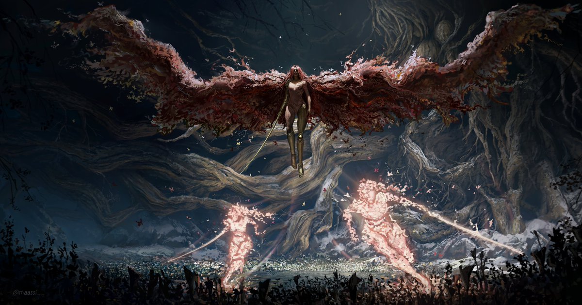 maassi__'s tweet image. Blade of Miquella #ELDENRING