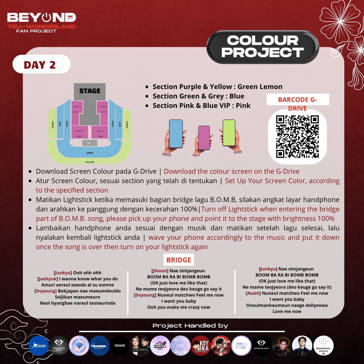 aylavato's tweet photo. YUKK BUAT TEUME YANG NONTON DAY 2 BESOK, BISA YUK BANTU LANCARIN COLOR PROJECT NYAA😎😎😎 https://t.co/7jcn3TFcxj