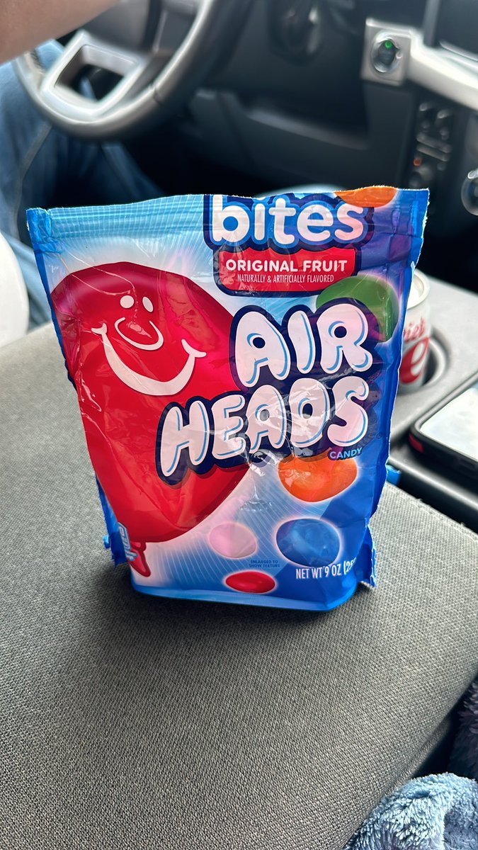 Dear <a href="/Airheads/">Airheads Candy</a>, please make a bag of just blue..  they’re my fave!!

Sincerely,

A sad girl who has 6 hours left in her drive &amp; just ate all the blue out of the bag