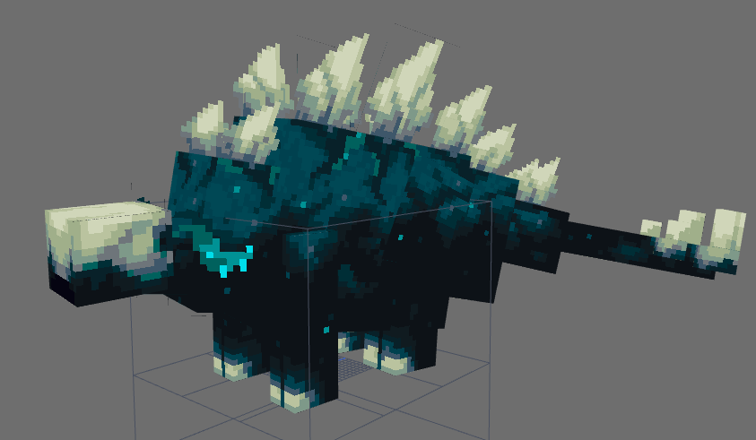 TheRealAsdan's tweet photo. Posed creenshots of some of the dinosaurs I made for @ShapescapeCo https://t.co/pglzzLMYck