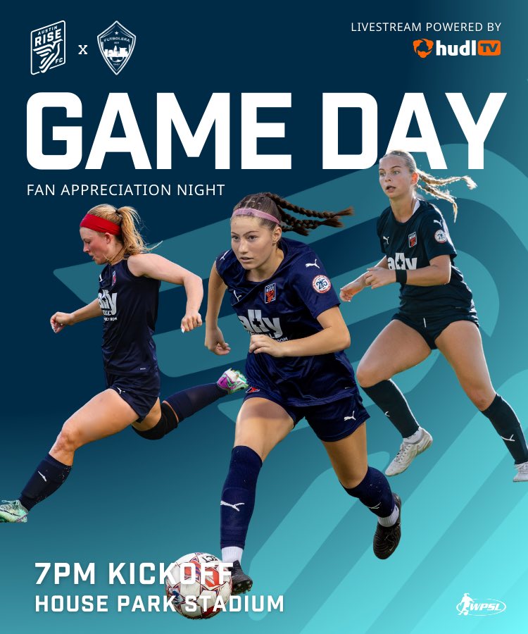📣 Game day, baby! Let’s go!

⚽️ 7pm kickoff (gates open at 6)
🏟️ House Park Stadium
🎟️ tickets available through link in bio or at gate
🚙 free parking in the lot or ACC parking garage
📺 live stream through link in bio