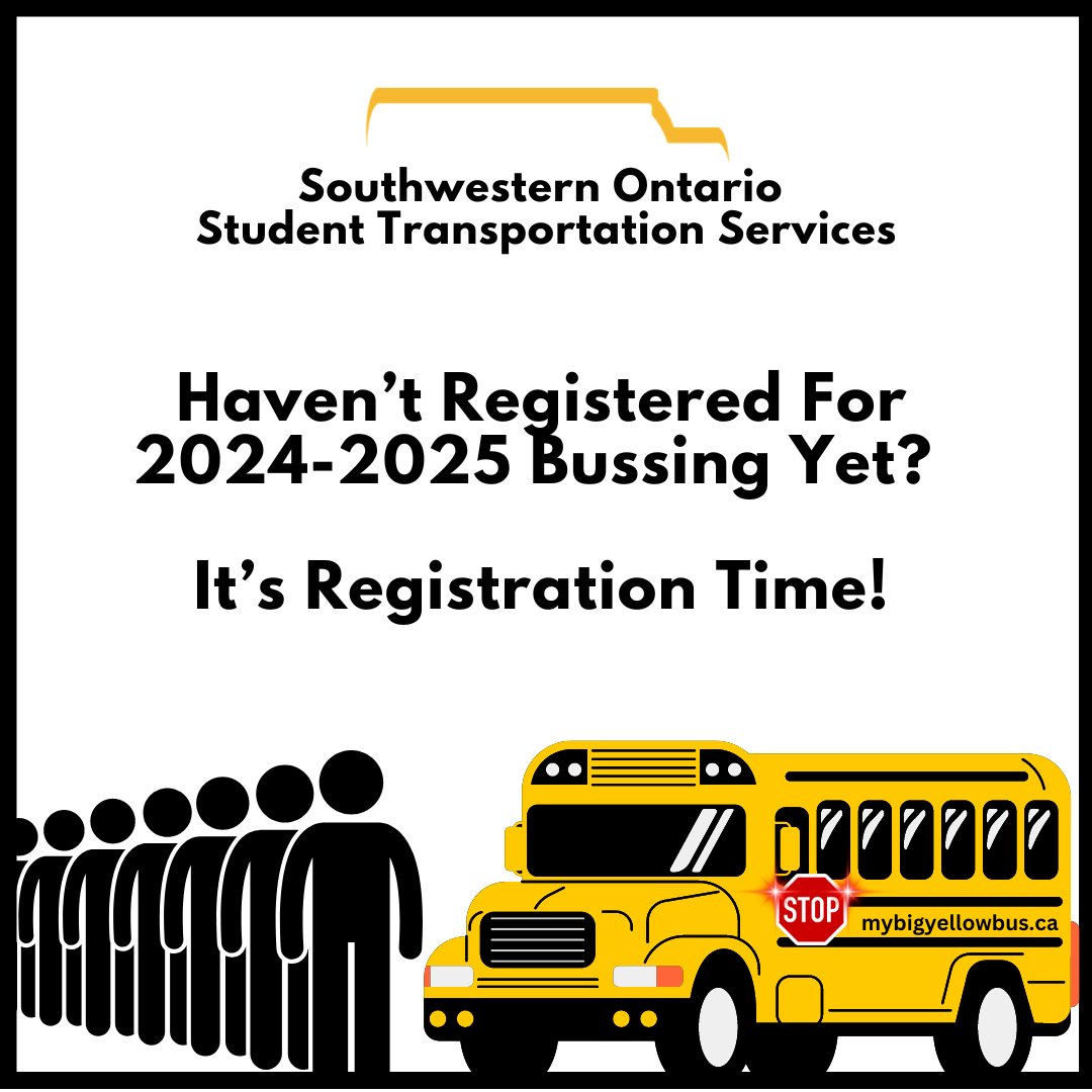 mybigyellowbus's tweet photo. It's Registration Time!  New and Returning Students Must Register EVERY Year.  Register now at https://t.co/VrWrM95Xey 
@tvdsb @ldcsb https://t.co/ekrDpL7Ae9