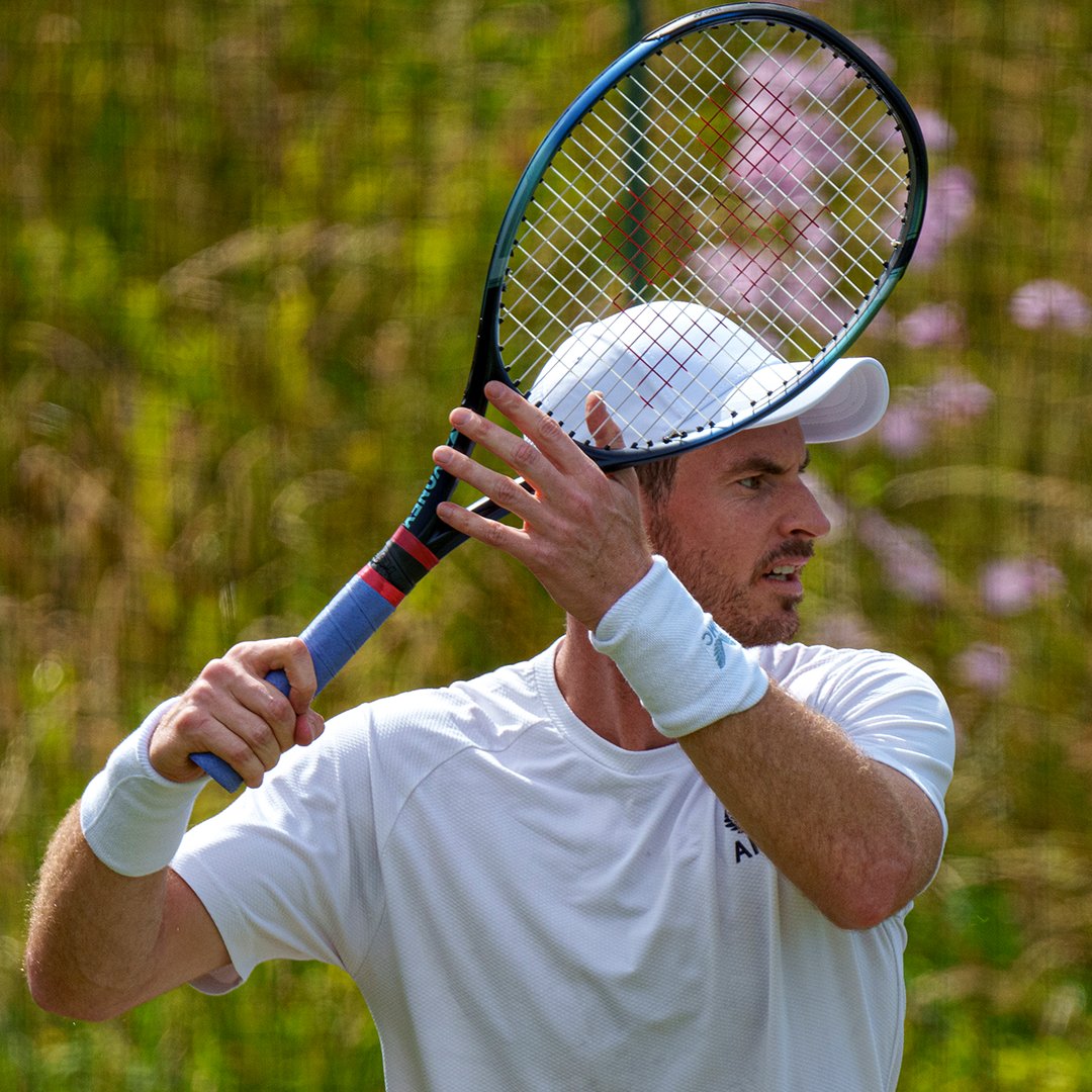 Wimbledon's tweet photo. Andy's arrived 🤩

#Wimbledon | @andy_murray https://t.co/J5MD8Wqkqx