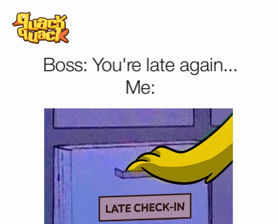 Have you missed any check-in this week? 

You have two chances to redo it! Use wisely to claim the badge by tomorrow 😉

#QuackQuack 🦆🦆🦆