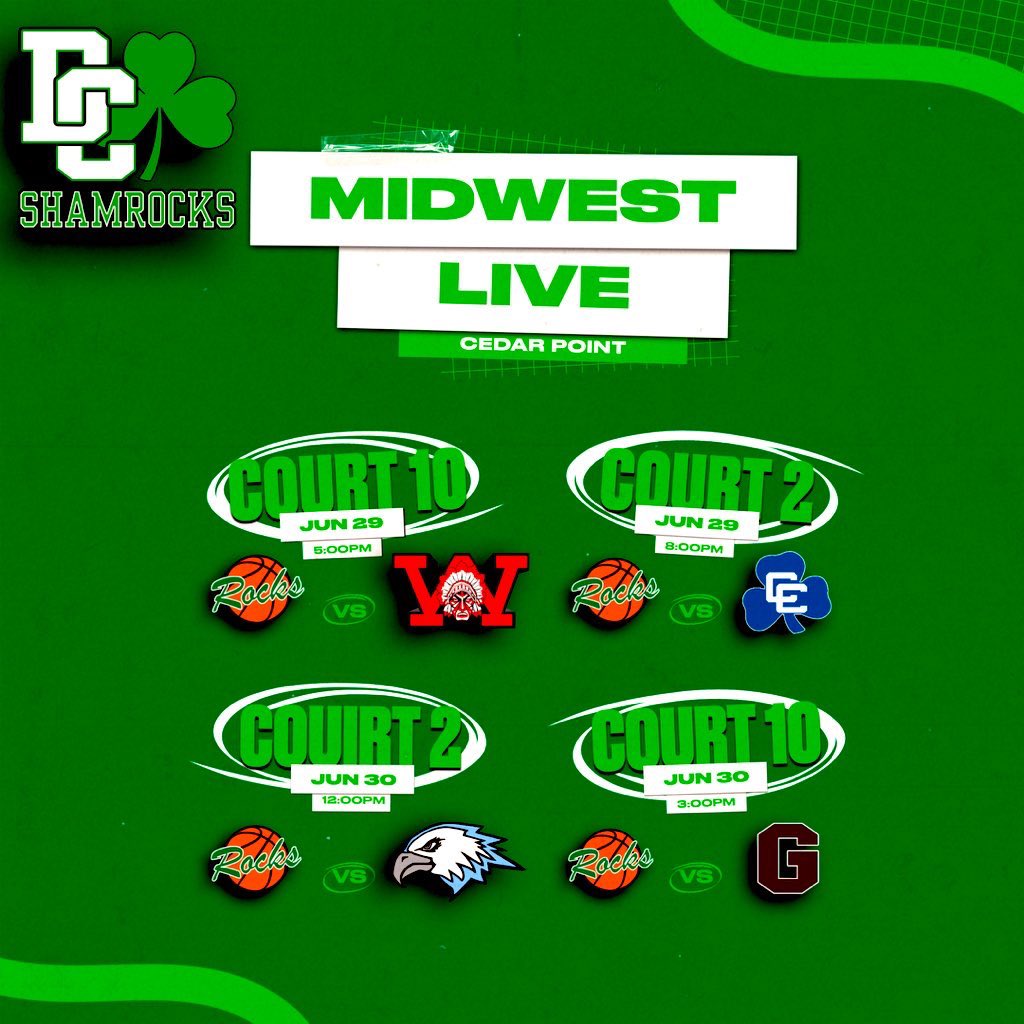 CoffmanHoops's tweet photo. Heading to Midwest Live with the crew. Come check us out! ☘️ 
#MWLiveBoys2K24 https://t.co/nyKed5dfH0