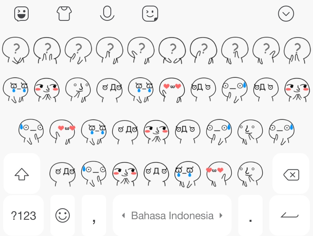 Temen : kenapa sih u typo mulu? 
Keybouad gw :