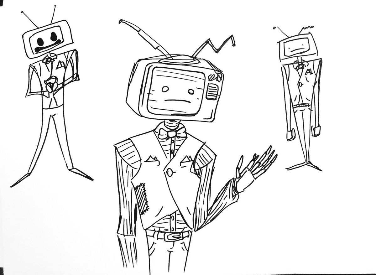 MemoryOverdrive's tweet photo. The first sketches of Buddi https://t.co/XSVvnIjUuH