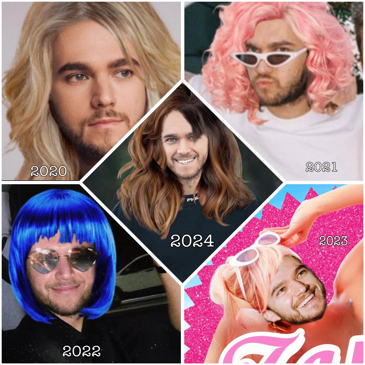 shuu35's tweet image. Our beautiful Antonia can never miss a #Zeddception day without gracing us with her perfect hairstyles and looks! look at her through the years 💅🏻 @Zedd