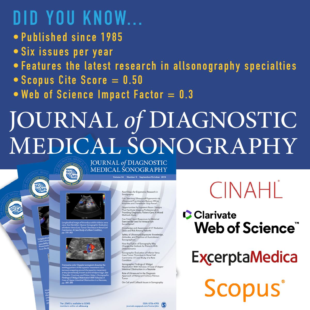 SDMS on X: &ldquo;The Journal of Diagnostic Medical Sonography (#JDMS 