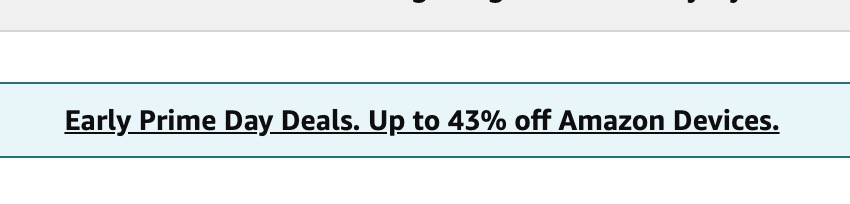 USCCStrategy's tweet image. #ad #Amazon: Early Prime Day Deals. Up to 43% off #AmazonDevices. 
amazon.com/events/deviced…