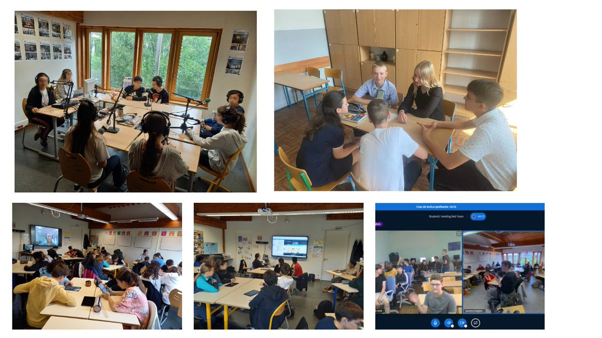 Bravo aux élèves français de 5A <a href="/collegevangogh/">Clg Van Gogh Blénod</a> et élèves polonais pour l'écriture et enregistrement de leurs histoires collaboratives sur les émotions #ODD3 dans le cadre du projet #eTwinning "Free your Emotions". Retrouvez leurs histoires sur <a href="/SDGsRadio/">La webradio scolaire 🇪🇺 des ODD</a> urlr.me/KWZGj