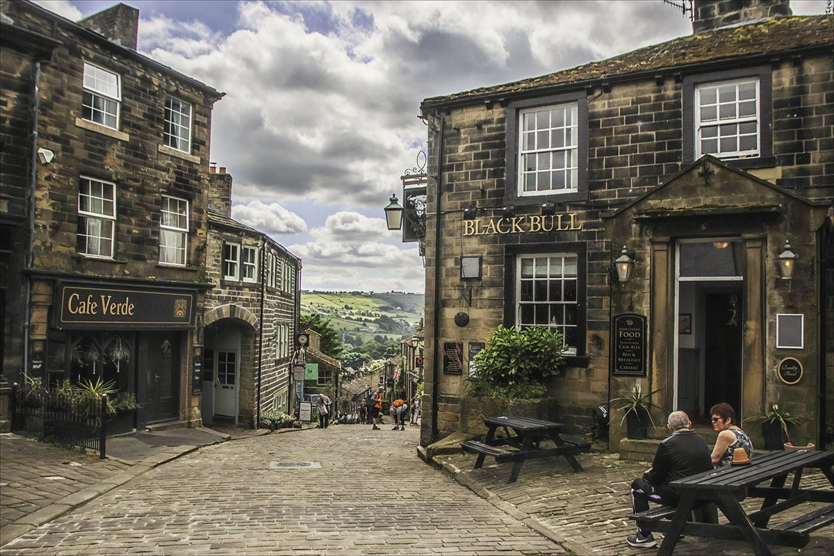 #Harworth in that beautiful county of #Yorkshire and once home to the Bronte sisters many years ago. #Landscapes #landscapephotography Click on images to get the full view.