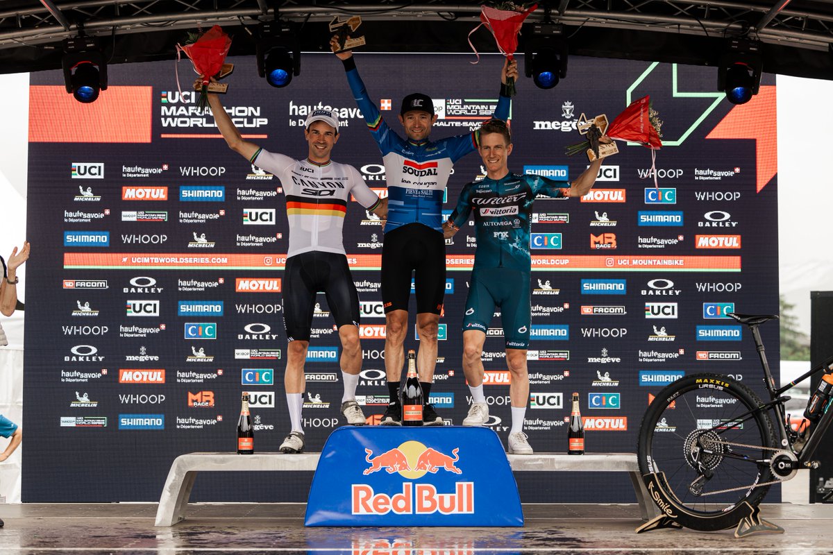 Men Elite XCM 🏆 | Round 2️⃣:

🥇 Leonardo Paez (COL)
🥈 Andreas Seewald (GER)
🥉 Samuele Porro (ITA)

<a href="/MTBworldseries/">WHOOP UCI Mountain Bike World Series</a> #MTBWorldCup #MountainBike