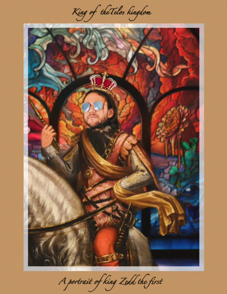 shuu35's tweet image. King of the Telos kingdom 👑 
#Zeddception @Zedd