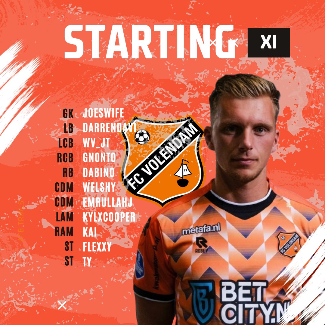 Pcl voltendam lineup heading into atb tn looking to win it