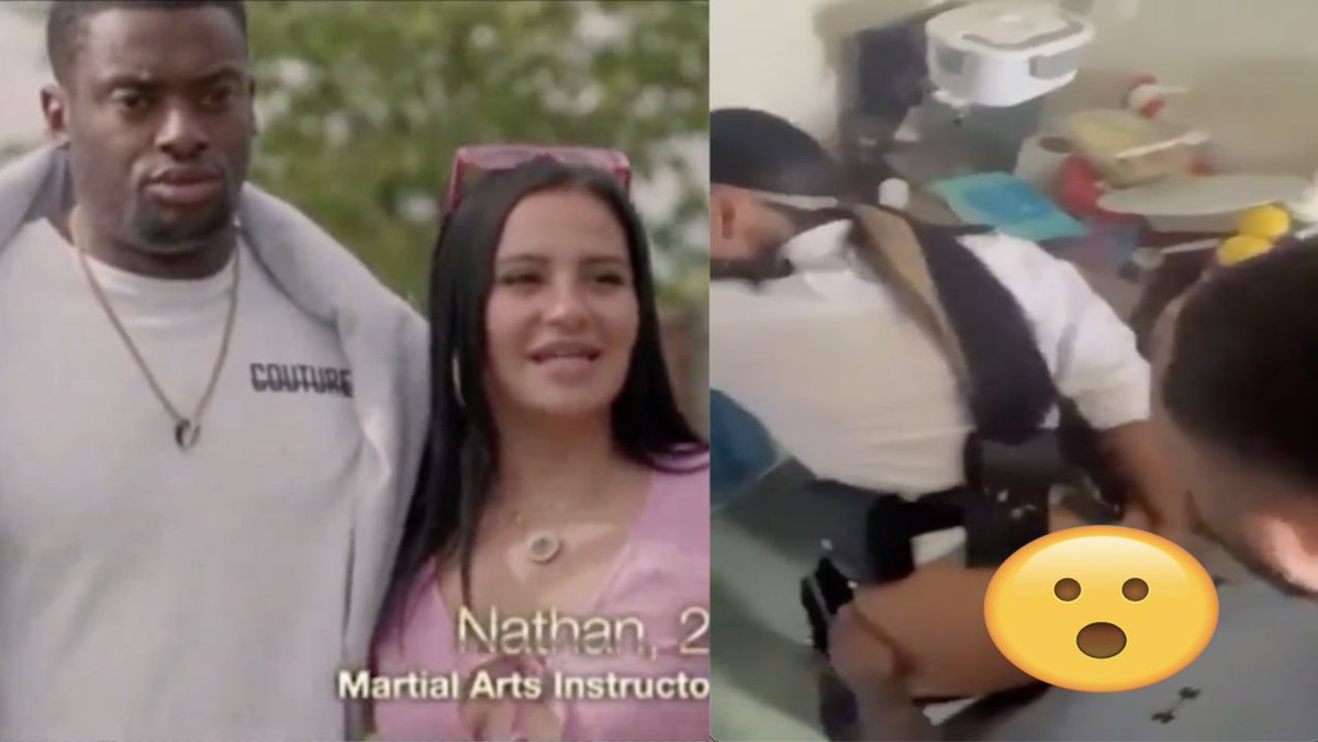 WORLDSTAR's tweet photo. Female Prison Guard Getting Her Back Blown By Inmate Was Apparently In A Swingers Dating Show W/ Her Husband!
https://t.co/9RnOtvbwTo https://t.co/Buo5v4fOHy