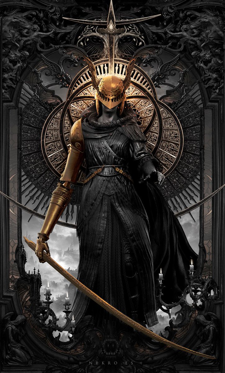 NekroXIII's tweet image. Malenia, Blade of Miquella