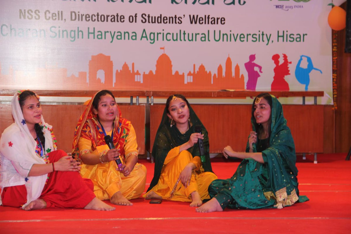 NSS_Gcg's tweet photo. 🏅NSS Vice President, Taniya Malkoti attended National Integration Camp at Chaudhary Charan Singh Haryana Agriculture University from Feb 26, 2023 to March 4, 2023. Her active involvement inspires us all.🌟 https://t.co/UIN65WdOON