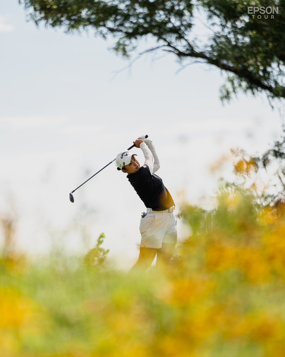 EpsonTour's tweet photo. Minori Nagano moves into solo lead early in her back 9
3-under thru 11, 7-under total π₯
#DreamFirstCC #Road2LPGA https://t.co/udlc82oI4u