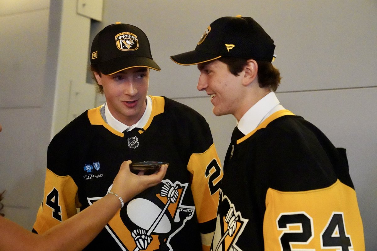 First order of business - a congratulatory phone call from Sidney Crosby.