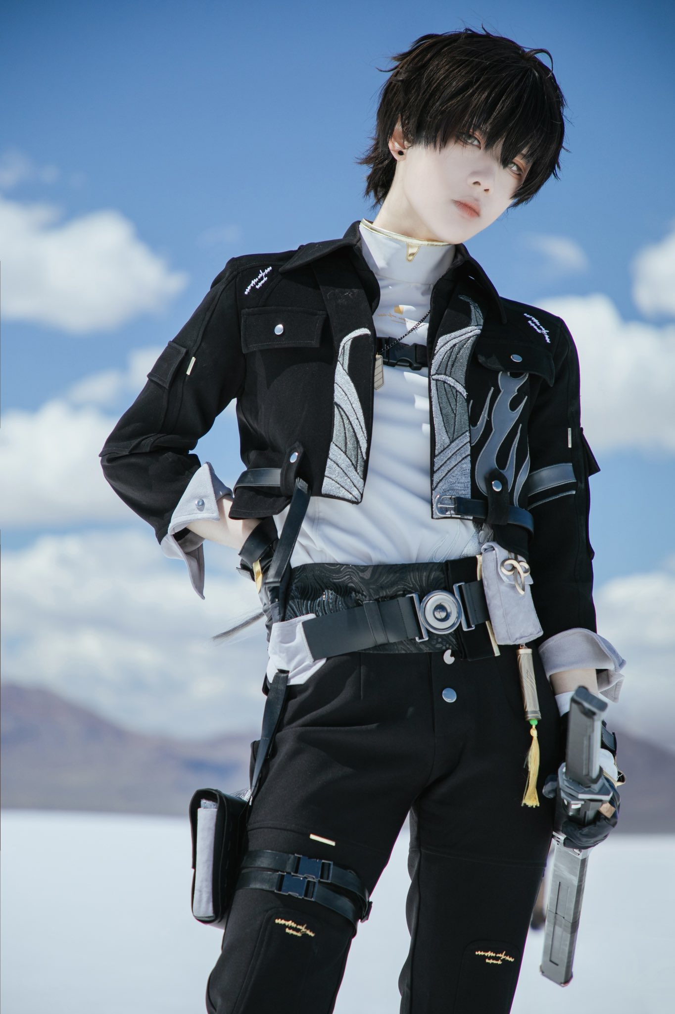 鳴潮 男 漂泊者 コスプレ Lardoo製 Sサイズ 男主人公鳴潮漂泊者