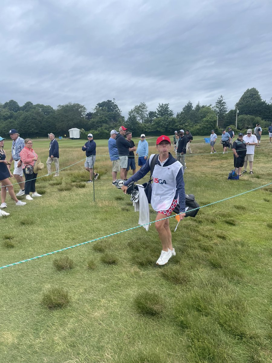 Quick shout out to the best dressed caddie on the <a href="/ChampionsTour/">PGA TOUR Champions</a>