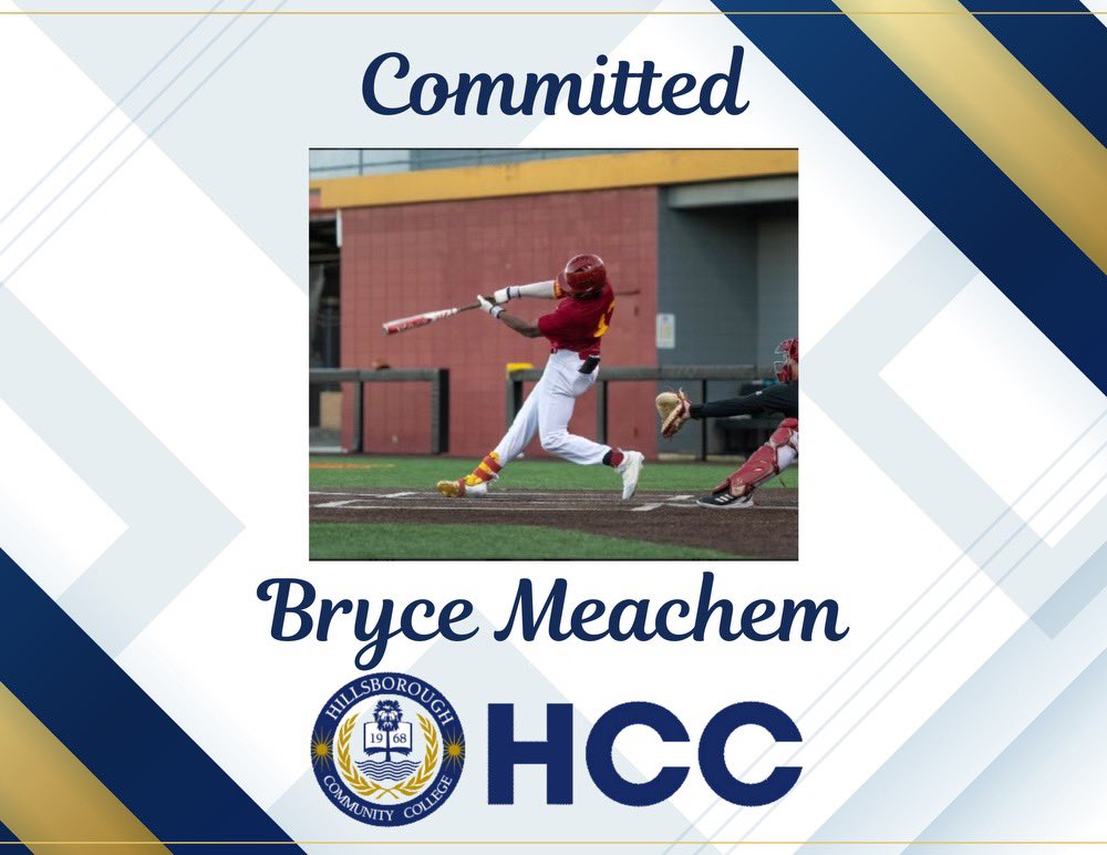Excited to announce my commitment to Hillsborough CC Tampa, FL. I’m Grateful for the incredible journey that has led me to this opportunity.