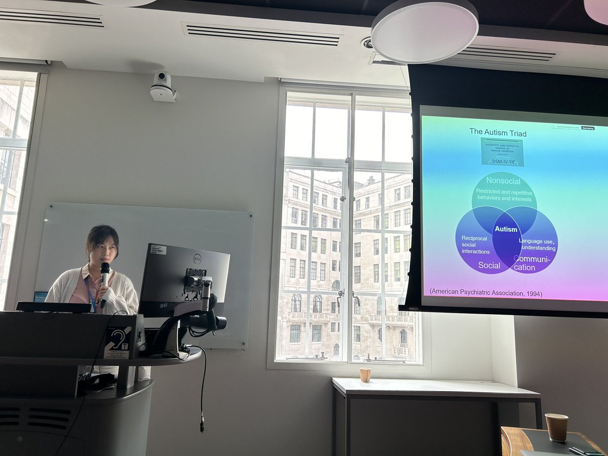 so grateful to present my work on the unique genetics of autism at my first ever #BGA2024 ! even better that I got to do so alongside some fantastic early career researchers in neurodevelopmental genetics :)