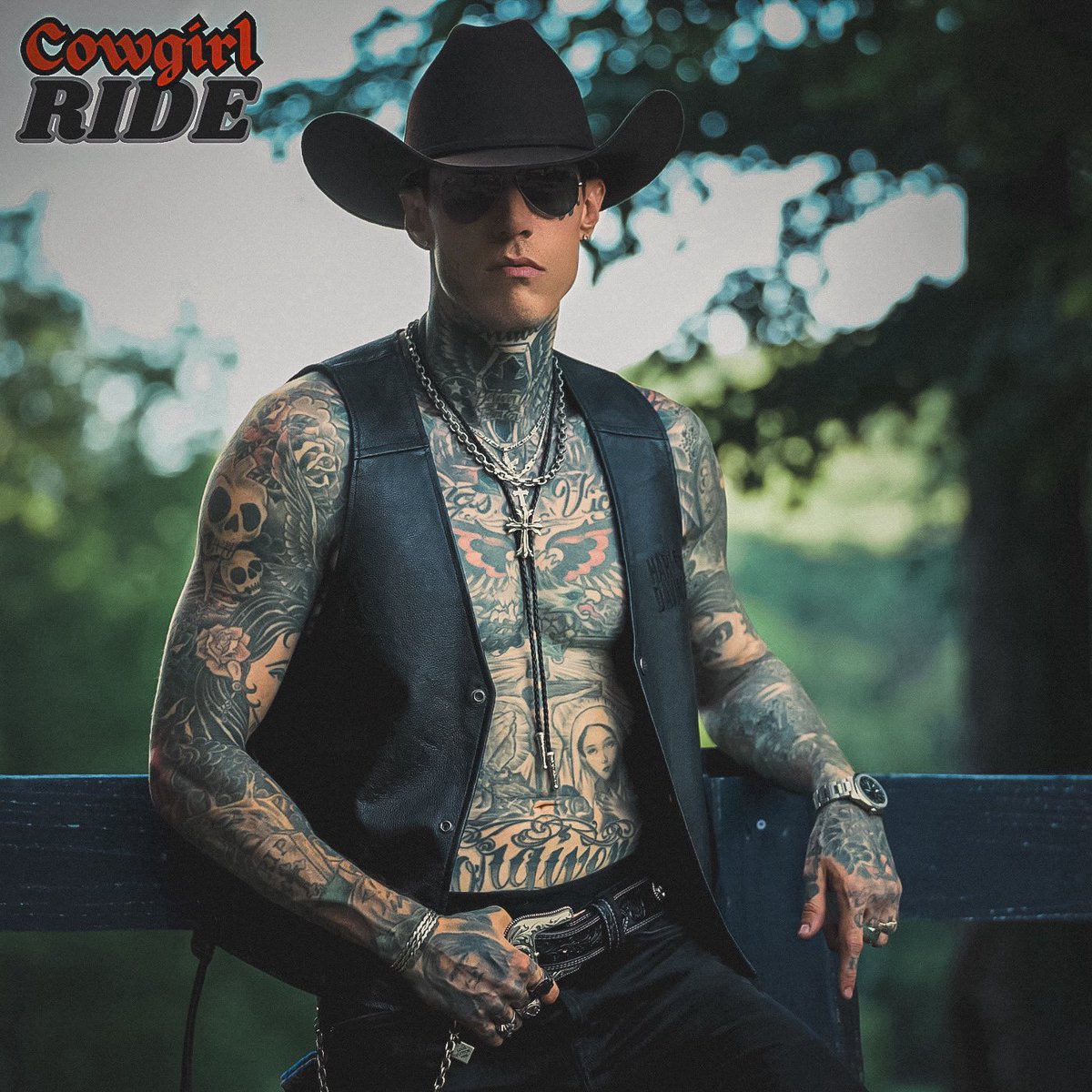 Why are some people so upset that I wrote one of the greatest country songs of all time?? 😂😂😂 I’m more country than 95% of all current country artists. So I had to show Nashville what a real country hit sounded like 🤷🏻‍♂️ I’m sorry guys but I had to do it!! COWGIRL RIDE 🤠OUT NOW