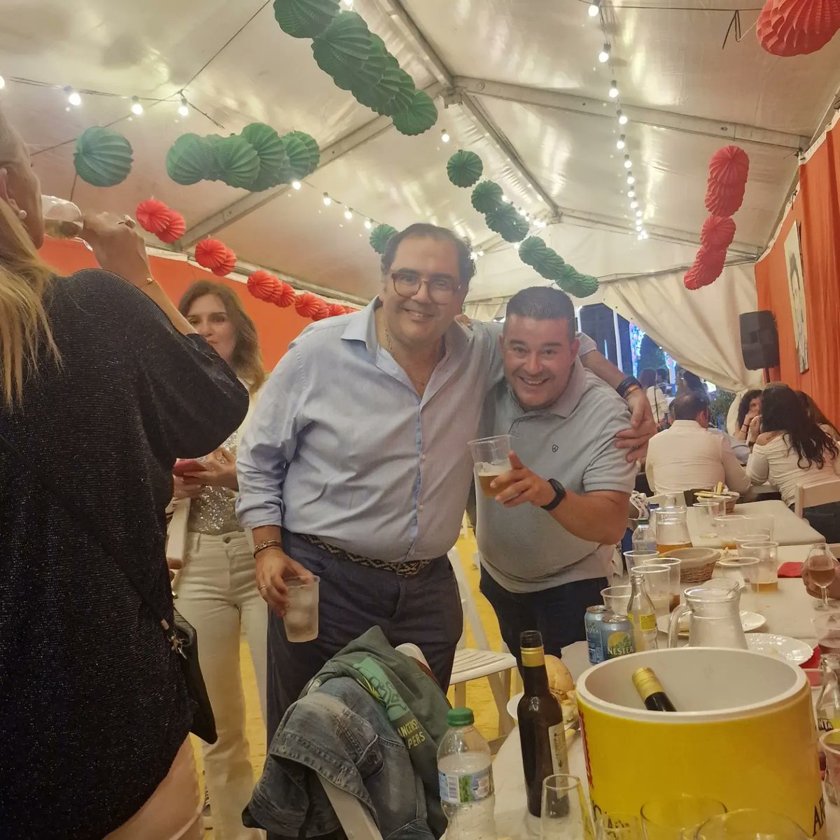 Noche de convivencia de <a href="/PP_MairenaAlj/">PP_Mairena Aljarafe</a> en la #FeriaMairena2024.