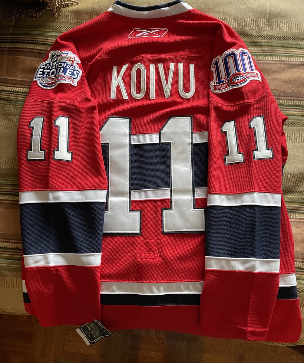 My favourite player during his stretch with nos Canadiens. Really cool to get his son. #gohabsgo