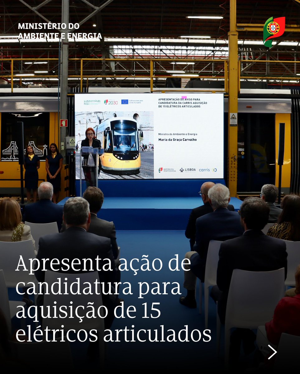 ambiente_pt's tweet image. “Sustentável 2030”, tutelado pelo Ministério do Ambiente e Energia, conta com 3,7 mil milhões de euros de dotação, dos quais 2,7 mil milhões para projetos de mobilidade.

O Governo anunciou ontem um investimento de 240 milhões de euros para as redes de transportes públicos do…