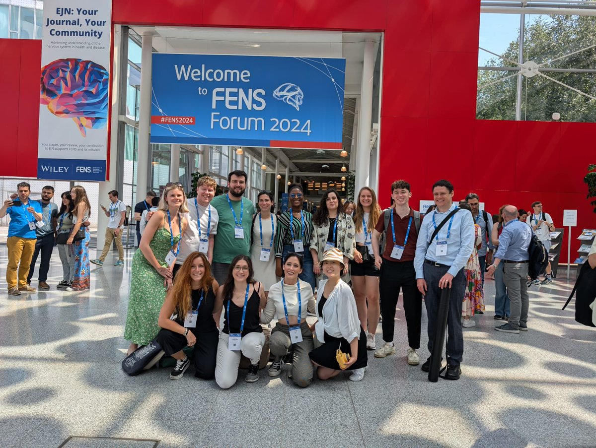 Adam O'Mahony (@adam_o_m) on Twitter photo Delighted to have the opportunity to present our recent work on class IIa HDAC inhibition for treatment of #Parkinson's at #FENS2024. Fantastic week of amazing research, and great representation from @anatneuroucc!
@Fensorg @ucc @okeeffe_gw @asneuro <a href="/louise_mcollins/">Dr. Louise M. Collins</a> @scienceirel Delighted to have the opportunity to present our recent work on class IIa HDAC inhibition for treatment of #Parkinson's at #FENS2024. Fantastic week of amazing research, and great representation from @anatneuroucc!
@Fensorg @ucc @okeeffe_gw @asneuro <a href="/louise_mcollins/">Dr. Louise M. Collins</a> @scienceirel