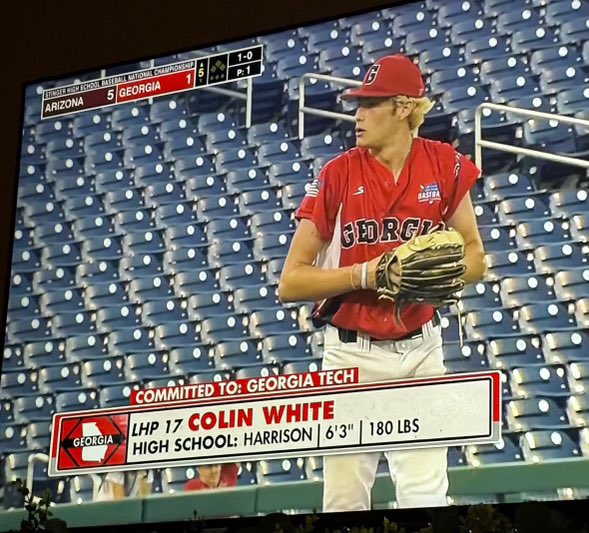 Had fun pitching for Team Georgia in the <a href="/NatChampSeries/">NattyChampSeries</a> unfortunately didn’t end how we wanted it to but proud of how we competed <a href="/Hoya_Baseball/">H⚾️YA BASEBALL</a>