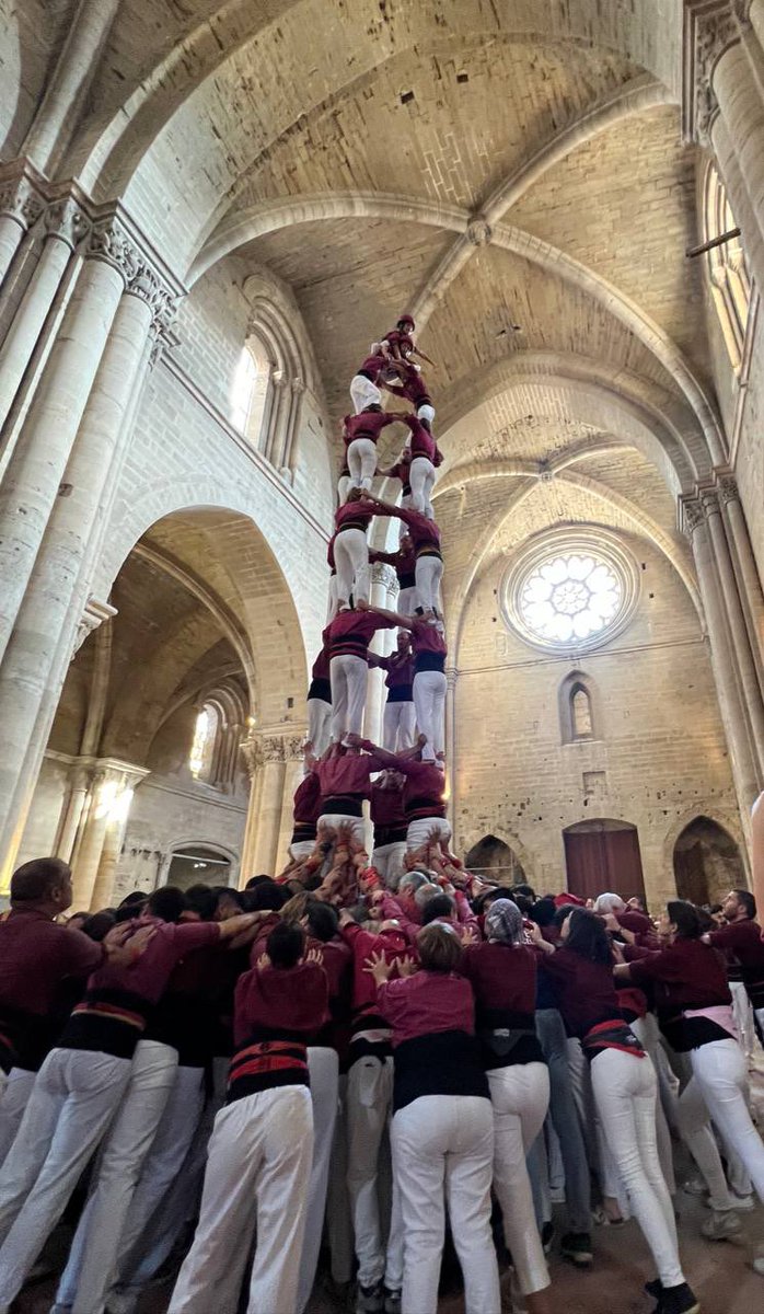 A 1a ronda descarreguem el 4d8, tercer de la temporada i el primer castell de 8 mai descarregat a la Seu Vella!

Enhorabona colla!

#castells #castellers #lleida
#orgullbordeus #excusaperfecta