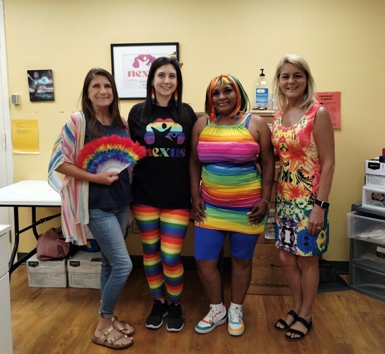 NexusRecovery's tweet image. Yesterday, Nexus team members dressed in their rainbow best to round out Pride Month and show their support for the LGBTQIA community. 🌈 Together, we are stronger!