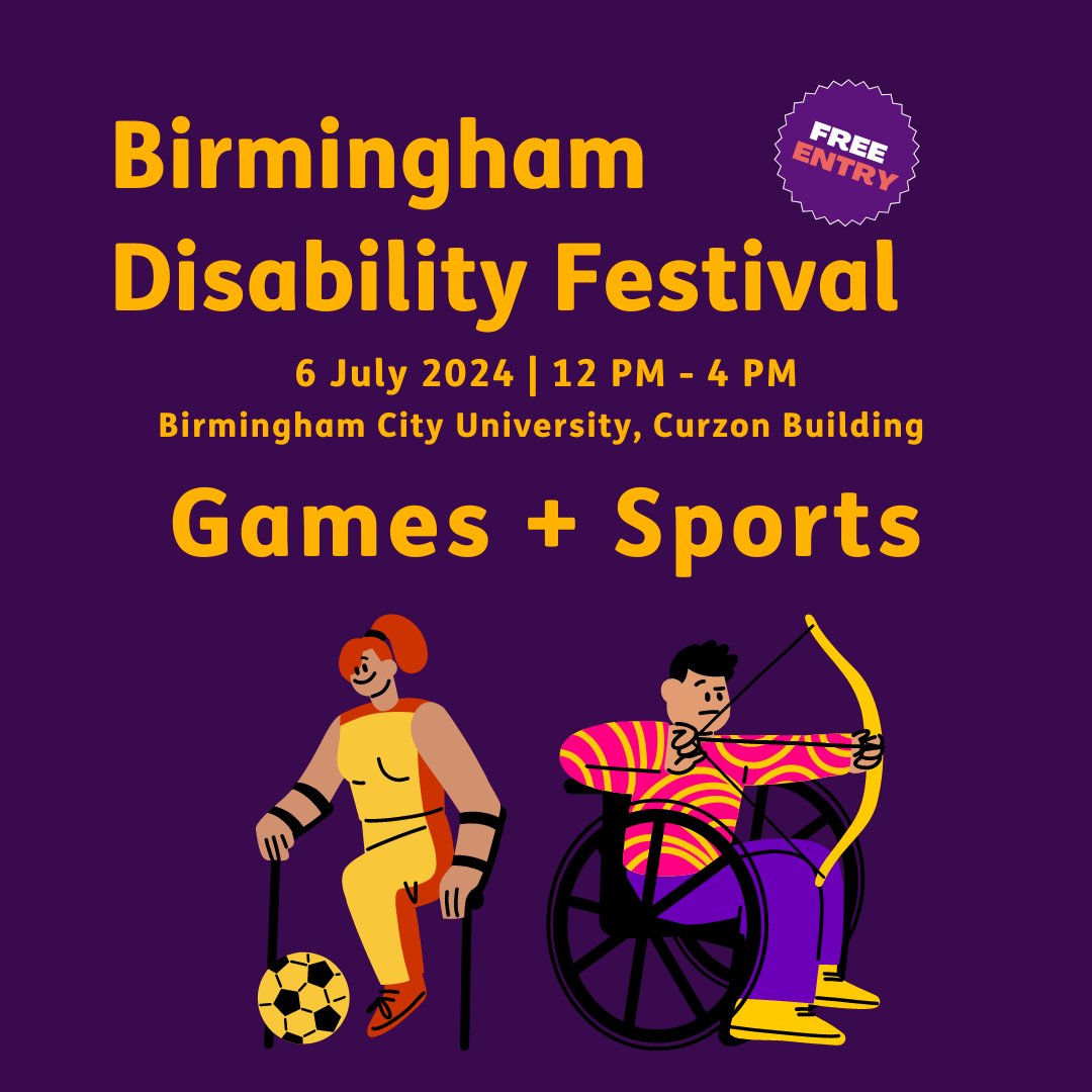 Birmingham Disability Festival tweet media