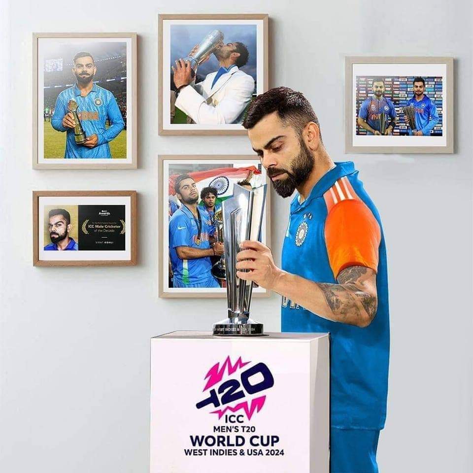 "This was my last t20 World Cup, and this is what we wanted to achieve" 👑✨

#T20WorldCupFinal2024 #T20WorldCup #Virat #RohitShamra #T20WorldCupFinal #SAvIND 🥳🇮🇳