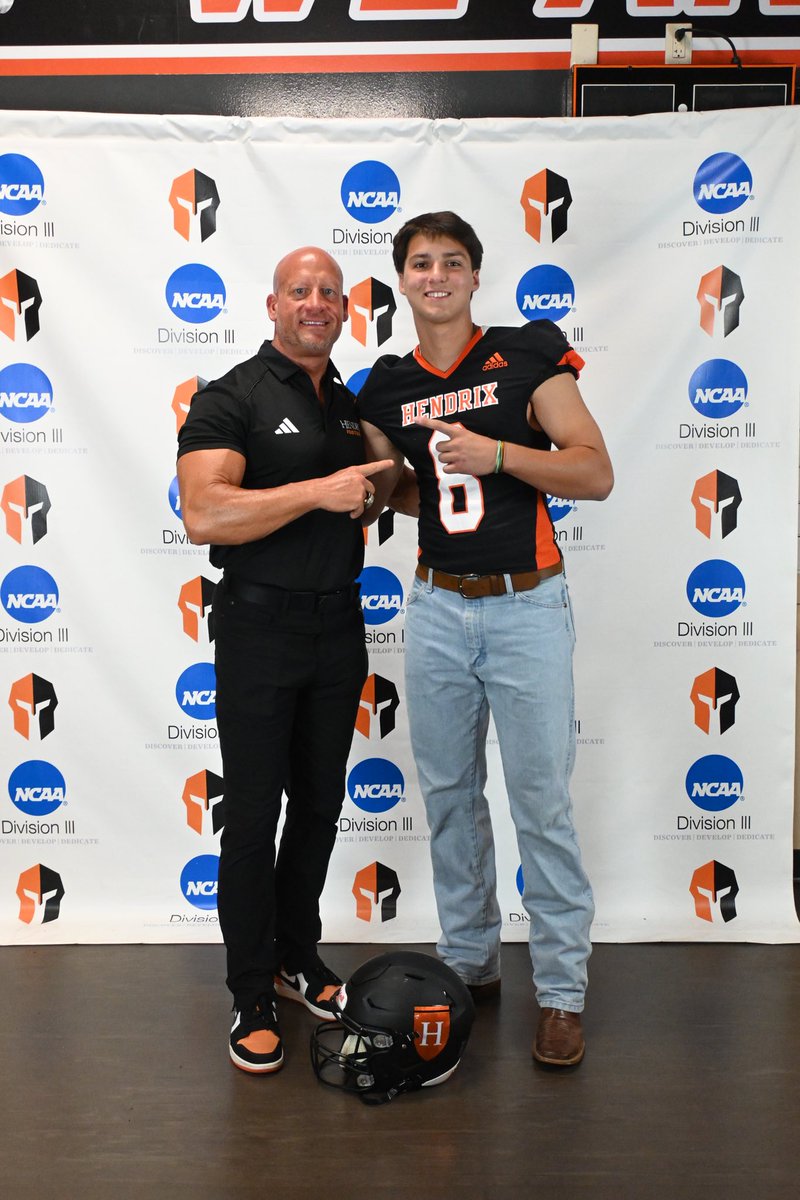 AGTG!! Romans 8:18! First offer from <a href="/hendrixcollege/">Hendrix College</a> thanks to <a href="/RussHeidiSLC/">Russ and Heidi Phillips🏈</a> and the entire coaching staff and players!! <a href="/CoachJackson84/">Jeff Jackson</a> <a href="/FriscoMemo_BB/">Frisco Memorial Basketball</a> <a href="/FMHSRecruits/">Memorial Football Recruiting</a>