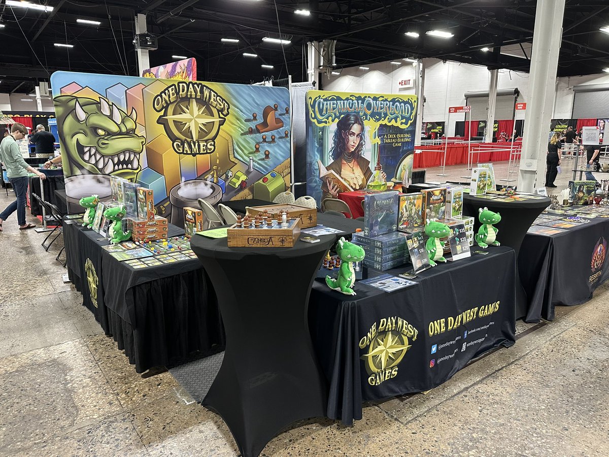 Day 2 of <a href="/TooManyGames/">TooManyGames</a> is underway! 

#boardgames #tabletopgaming